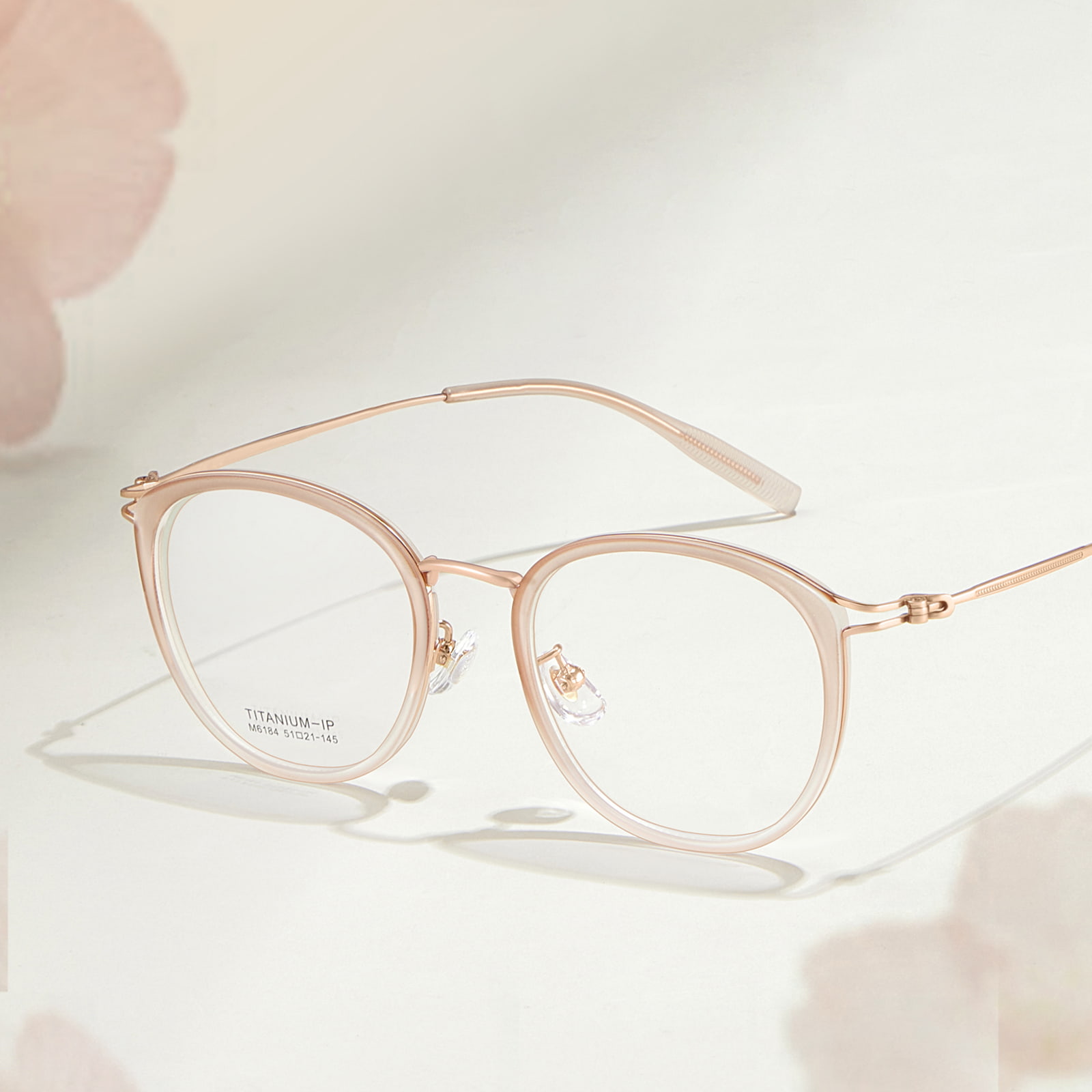 M6184 Kính vàng nghệ thuật rỗng β Titanium