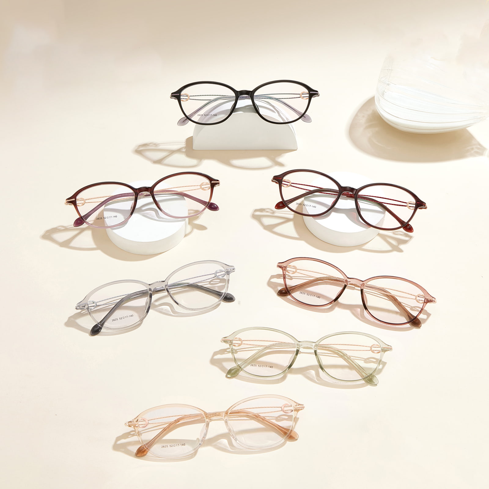 Kính TR90 dát lấp lánh chống mồ hôi 2625