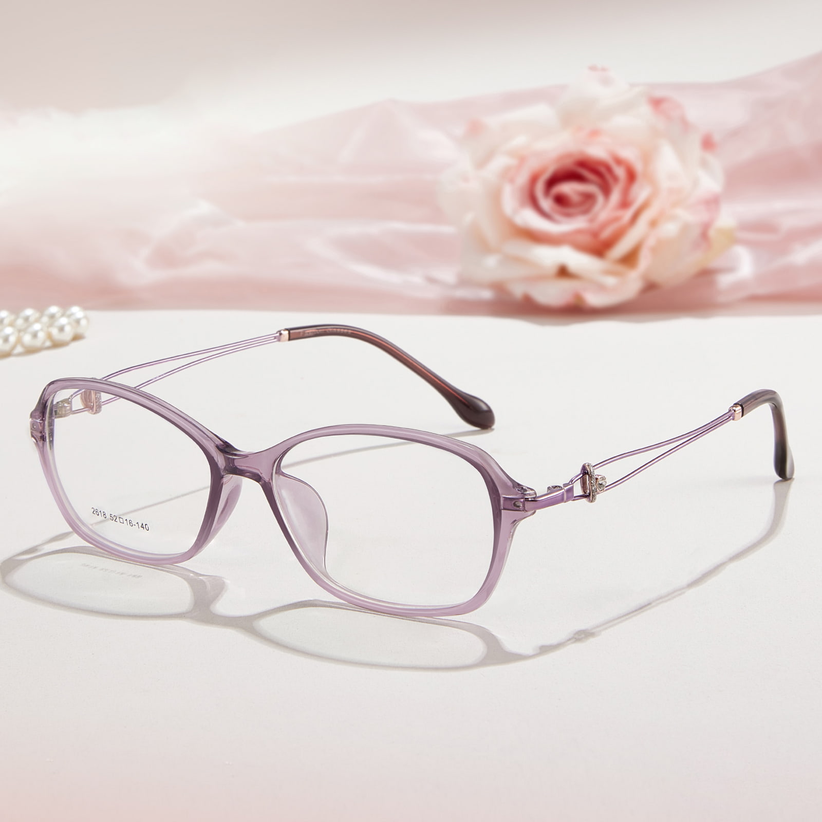 Kính TR90 đa giác thanh lịch 2618