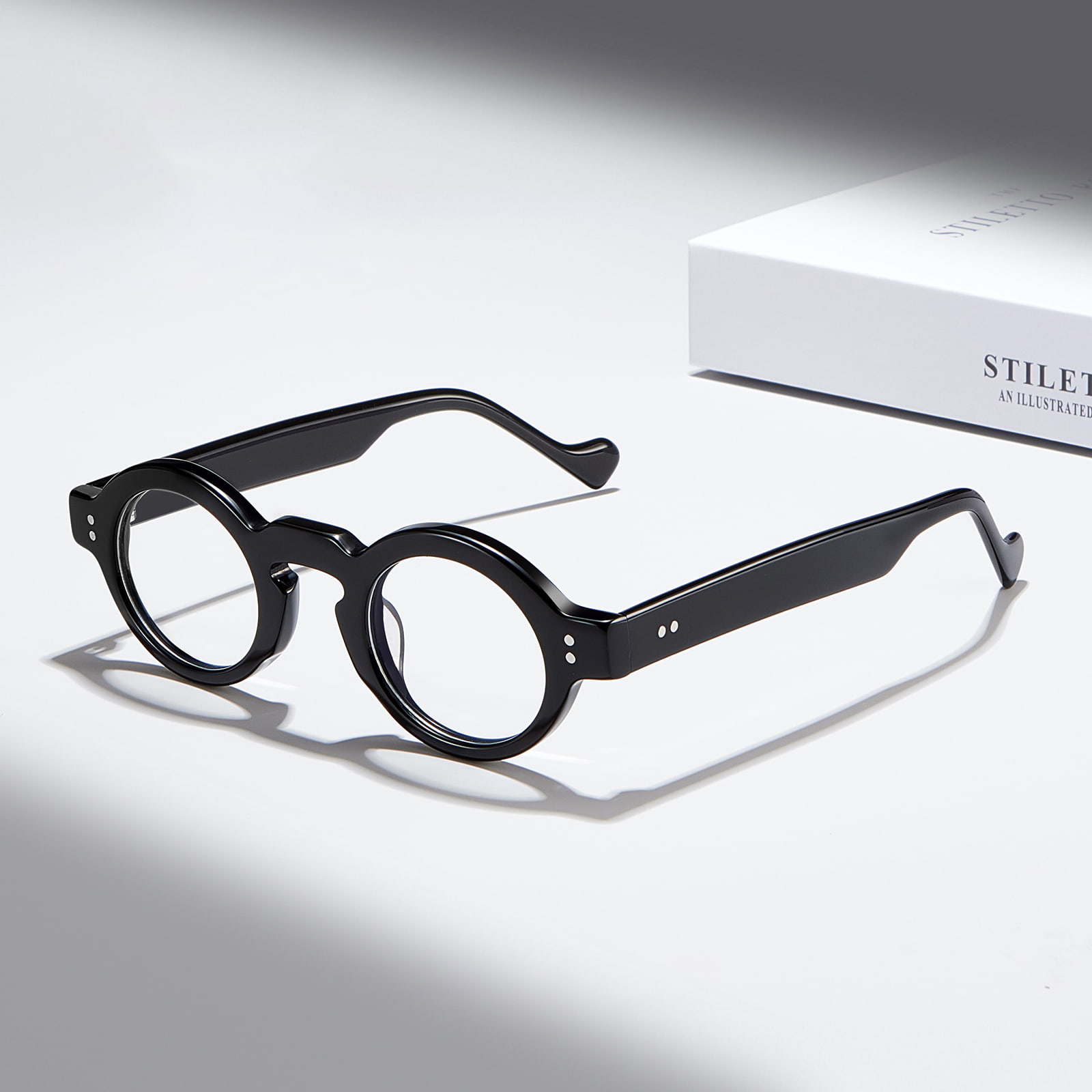 RD29010 Kính đọc sách đậm nét Acetate bền