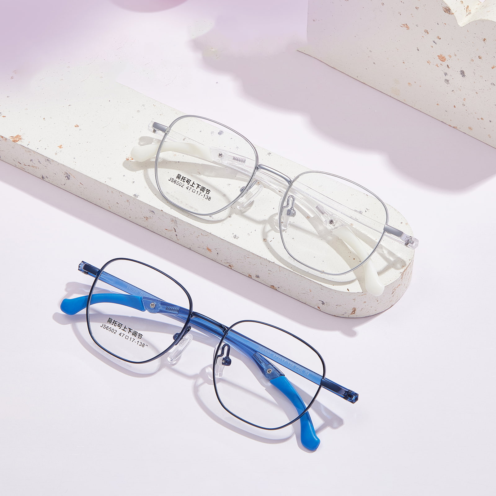 Kính thể thao chống trượt bằng hợp kim khung vuông 6502