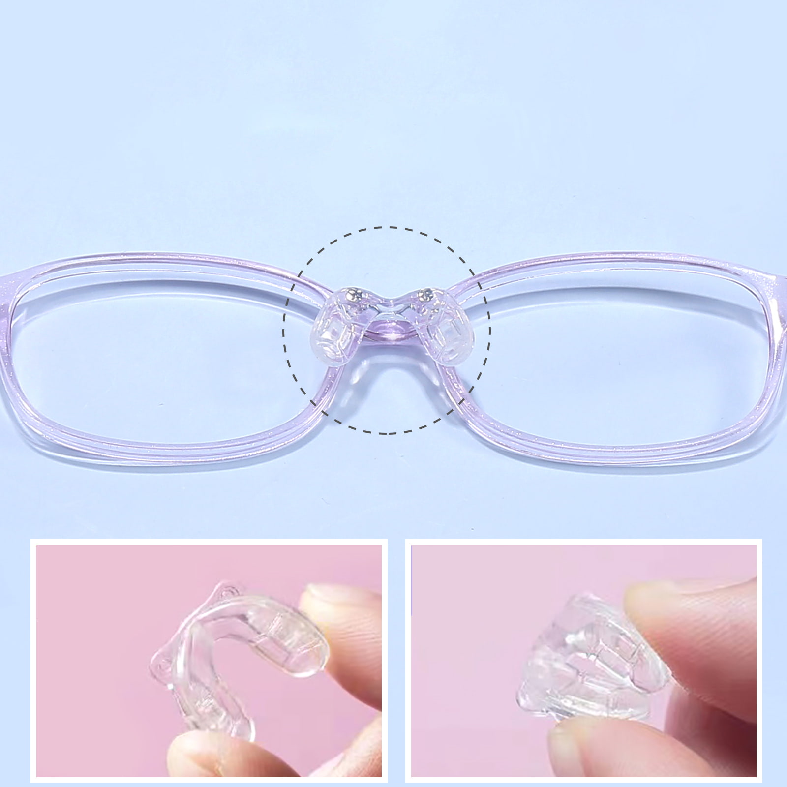 TK6129 Kính trẻ em thân thiện với da, chống trượt và có thể điều chỉnh