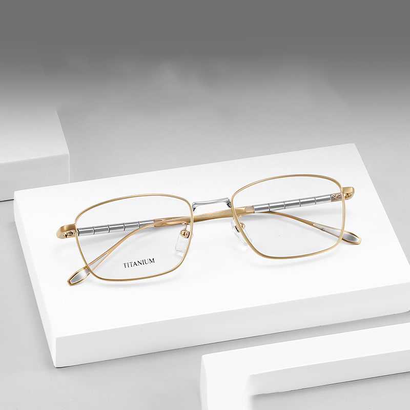 Kính titan nguyên chất tre tròn S9072